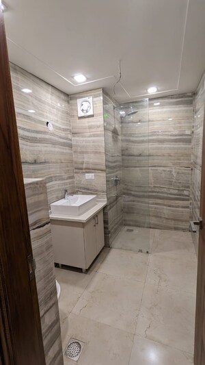 Bathroom in 3 BHK Builder Floor at Puri Kohinoor, Sector 89 – for Sale