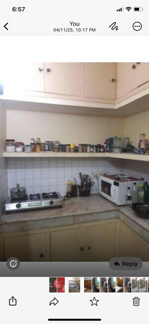 Kitchen in 2 BHK Builder Floor at Lajpat Nagar I – for Rent