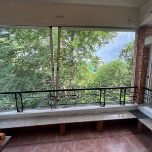 Balcony in 3 BHK Apartment at Aparna Chandradeep, Banjara Hills – for Rent