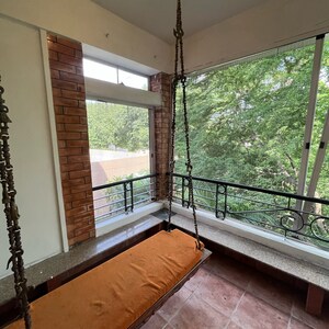 Balcony in 3 BHK Apartment at Aparna Chandradeep, Banjara Hills – for Rent