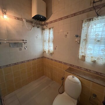 Bathroom in 3 BHK Apartment at Aparna Chandradeep, Banjara Hills – for Rent