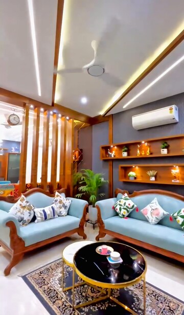 Living Room in 4 BHK Independent House at Sector 125 – for Sale