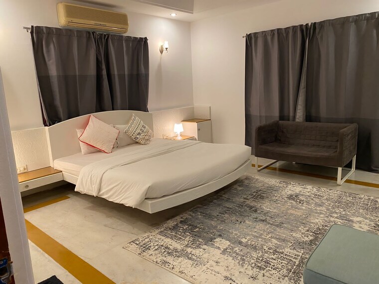 Bedroom, puru society 5 Bedroom 4500 Sq.Ft. Villa In Puru Society Pune 9472130