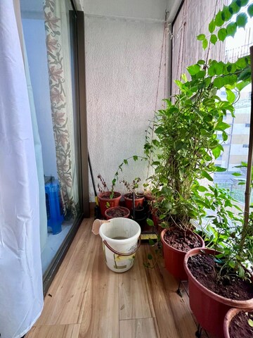 Balcony in 2 BHK Apartment at Hiranandani Estate, Ghodbunder Road – for Rent