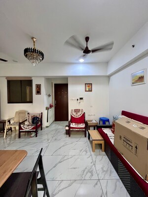 Living Room in 2 BHK Apartment at Hiranandani Estate, Ghodbunder Road – for Rent