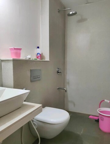 Bathroom in 2 BHK Apartment at Piramal Vaikunth, Balkum Pada – for Rent