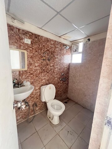 Bathroom in 3 BHK Apartment at Radicon Vedantam, Sector 16c Greater Noida – for Rent