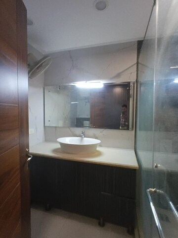 Bathroom in 4 BHK Builder Floor at Huda CGHS, Sector 56 – for Sale