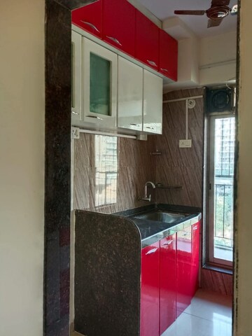 Kitchen in 1 BHK Apartment at Bharat Pearl Oster, Ulwe – for Rent