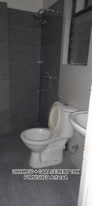 Bathroom in 3 BHK Apartment at Rungta Madgul Antaraa, Diamond Harbour Road – for Rent