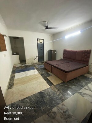 Bedroom in 1 BHK Apartment at SBP City Of Dreams Zirakpur, High Ground – for Rent