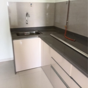 Kitchen in 1 BHK Apartment at Divine Palm Springs, Bhagwan Nagar – for Rent