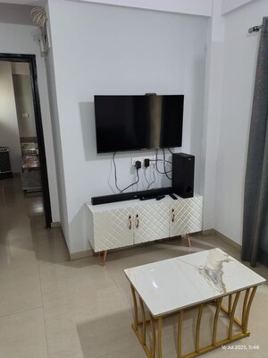 Living Room in 2 BHK Apartment at Dheeraj Jade Residences, Wagholi – for Rent