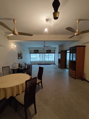 Living Room in 3 BHK Apartment at Park Street – for Sale