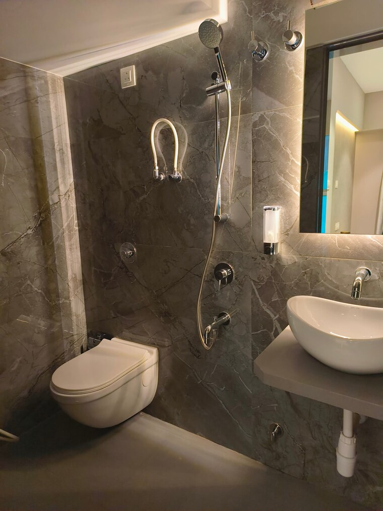 Bathroom, bachraj-legend 3 Bedroom 744 Sq.Ft. Apartment In Virar West Palghar 9472356