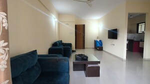 Living Room in 2 BHK Apartment at Natu Golden Trellis, Balewadi – for Rent