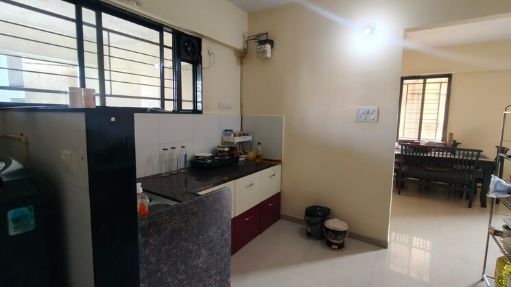 Kitchen, natu-golden-trellis 2 Bedroom 1050 Sq.Ft. Apartment In Balewadi Pune 9472377
