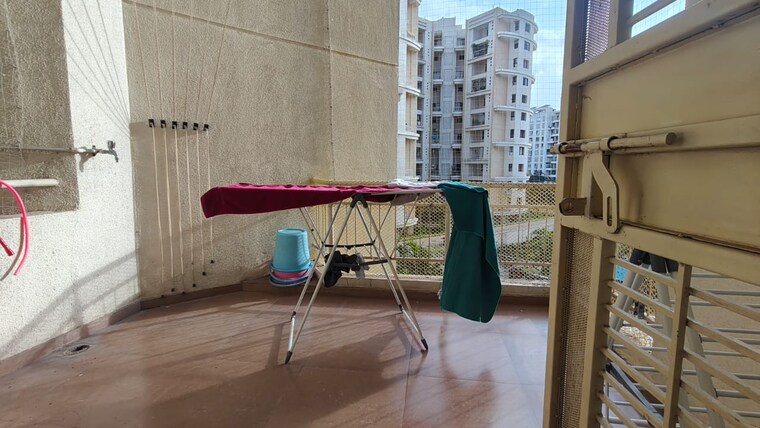 Balcony, natu-golden-trellis 2 Bedroom 1050 Sq.Ft. Apartment In Balewadi Pune 9472377