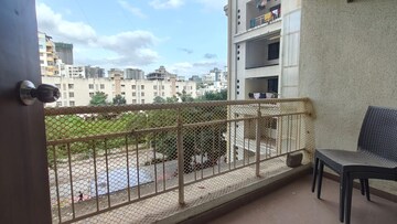Balcony in 2 BHK Apartment at Natu Golden Trellis, Balewadi – for Rent