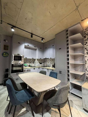 Dining area in 3 BHK Builder Floor at Vasant Kunj Enclave – for Rent