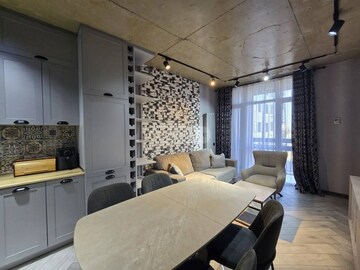 Dining area in 3 BHK Builder Floor at Vasant Kunj Enclave – for Rent