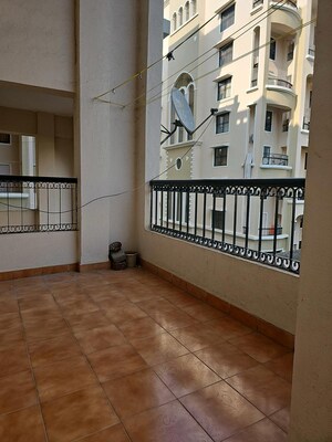 Balcony in 2 BHK Apartment at Goel Ganga Constella, Kharadi – for Rent