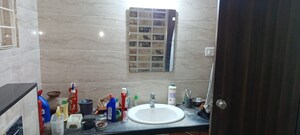 Bathroom in 5 BHK Apartment at Metro Jazz, Baner – for Rent