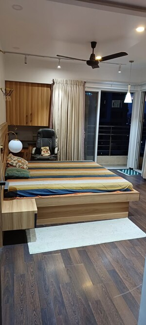Bedroom in 5 BHK Apartment at Metro Jazz, Baner – for Rent