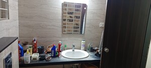 Bathroom in 5 BHK Apartment at Metro Jazz, Baner – for Rent