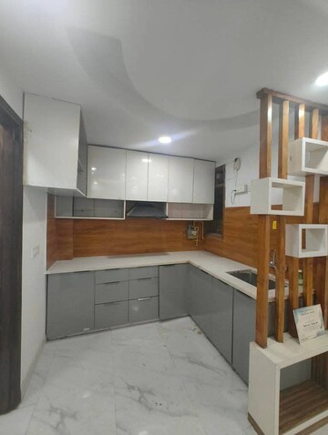 Kitchen in 3 BHK Builder Floor at Chattarpur – for Rent