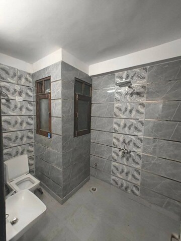 Bathroom in 3 BHK Builder Floor at Chattarpur – for Rent
