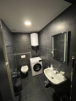 Bathroom in 3 BHK Builder Floor at Vasant Kunj Enclave – for Rent