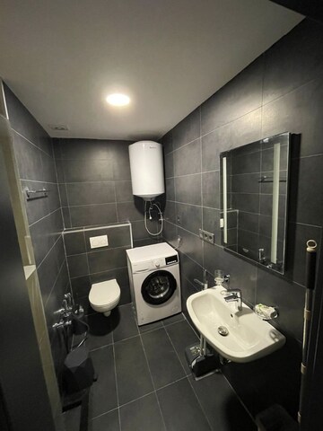 Bathroom in 3 BHK Builder Floor at Vasant Kunj Enclave – for Rent