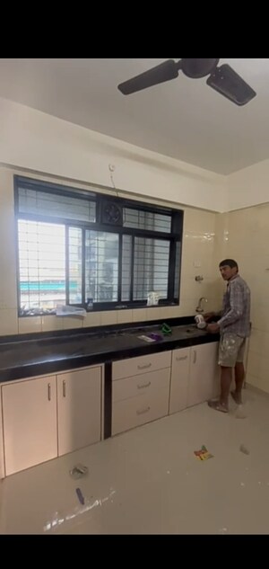 Kitchen in 2 BHK Apartment at Shivneri Darshan Apartment, Sanpada – for Rent