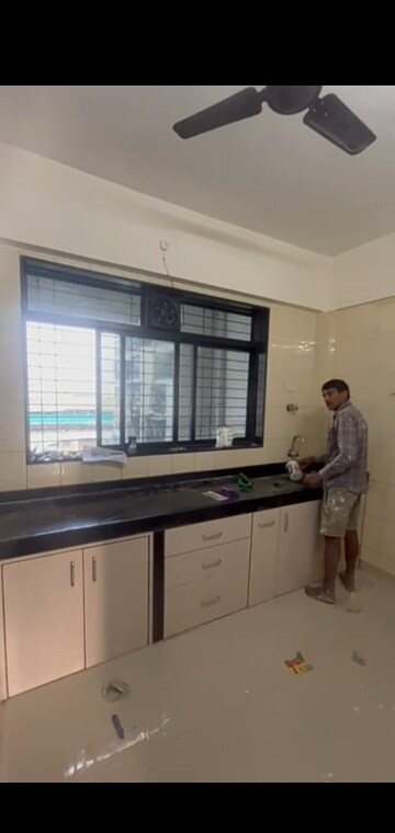 Kitchen in 2 BHK Apartment at Shivneri Darshan Apartment, Sanpada – for Rent