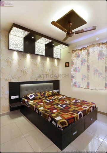 Bedroom in 3 BHK Builder Floor at Reliable Lake Dew Residency, Haralur Road – for Sale