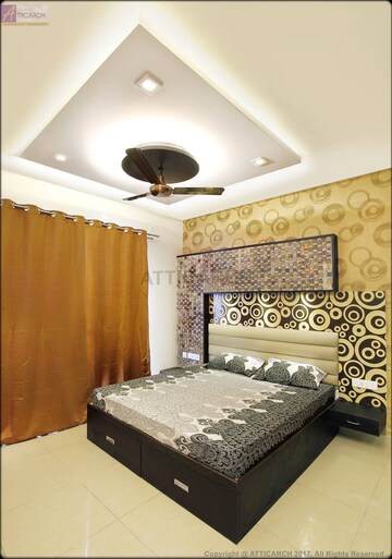 Bedroom in 3 BHK Apartment at Prestige Ferns Residency, Harlur – for Sale