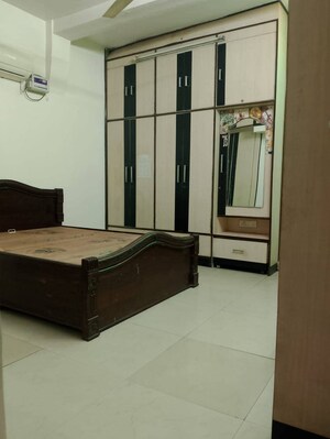 Bedroom in 2 BHK Builder Floor at Chattarpur – for Rent