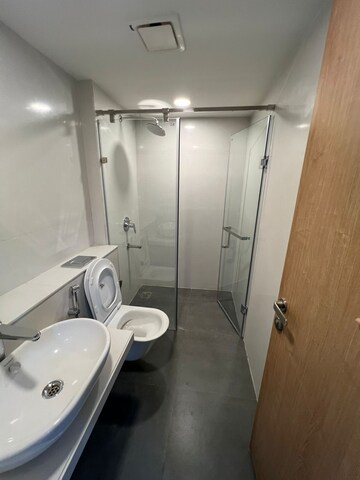 Bathroom in 4 BHK Apartment at Lodha Aura, Wadala – for Rent