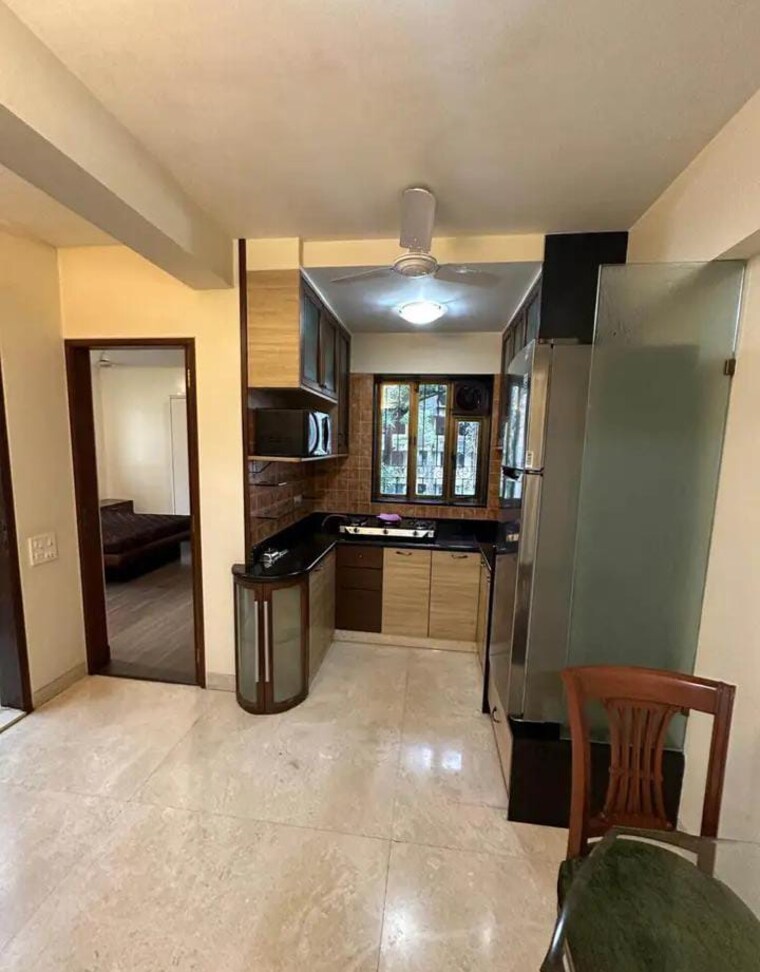 Kitchen, om-ganesh-chs-bhayander-east 1 Bedroom 500 Sq.Ft. Apartment In Bhayandar East Thane 9472751