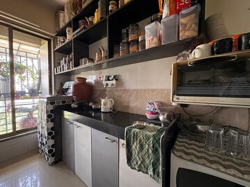 Kitchen in 1 BHK Apartment at Girnar Mahal CHS, Vasai West – for Rent