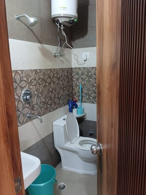 Bathroom in 2 BHK Builder Floor at Sector 14 – for Rent