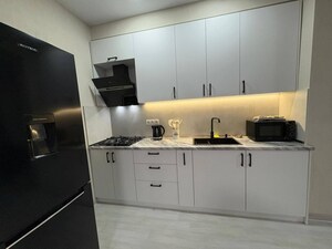 Kitchen in 3 BHK Builder Floor at Uttam Nagar – for Sale