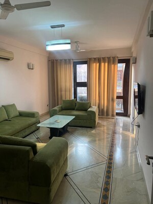 Living Room in 1 RK Builder Floor at Saket – for Rent