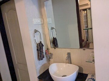 Bathroom in 3 BHK Apartment at Shree Satya Shankar Residency, Manpada – for Rent