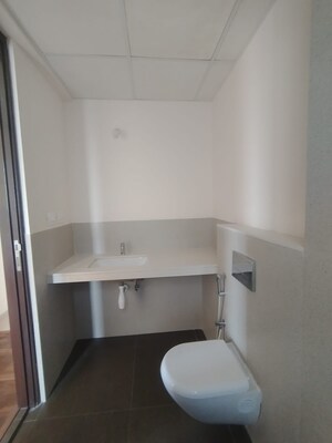 Bathroom in 2 BHK Apartment at Piramal Vaikunth, Balkum Pada – for Rent