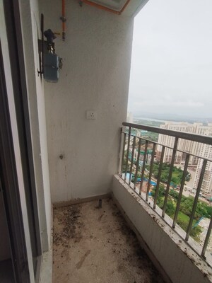 Balcony in 2 BHK Apartment at Piramal Vaikunth, Balkum Pada – for Rent