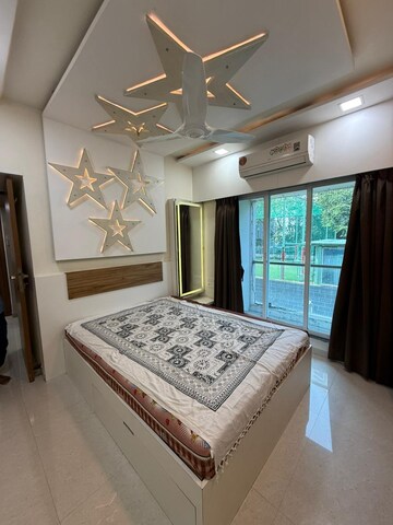 Bedroom in 1 BHK Apartment at Cosmos 27 Gbr, Kasarvadavali – for Rent