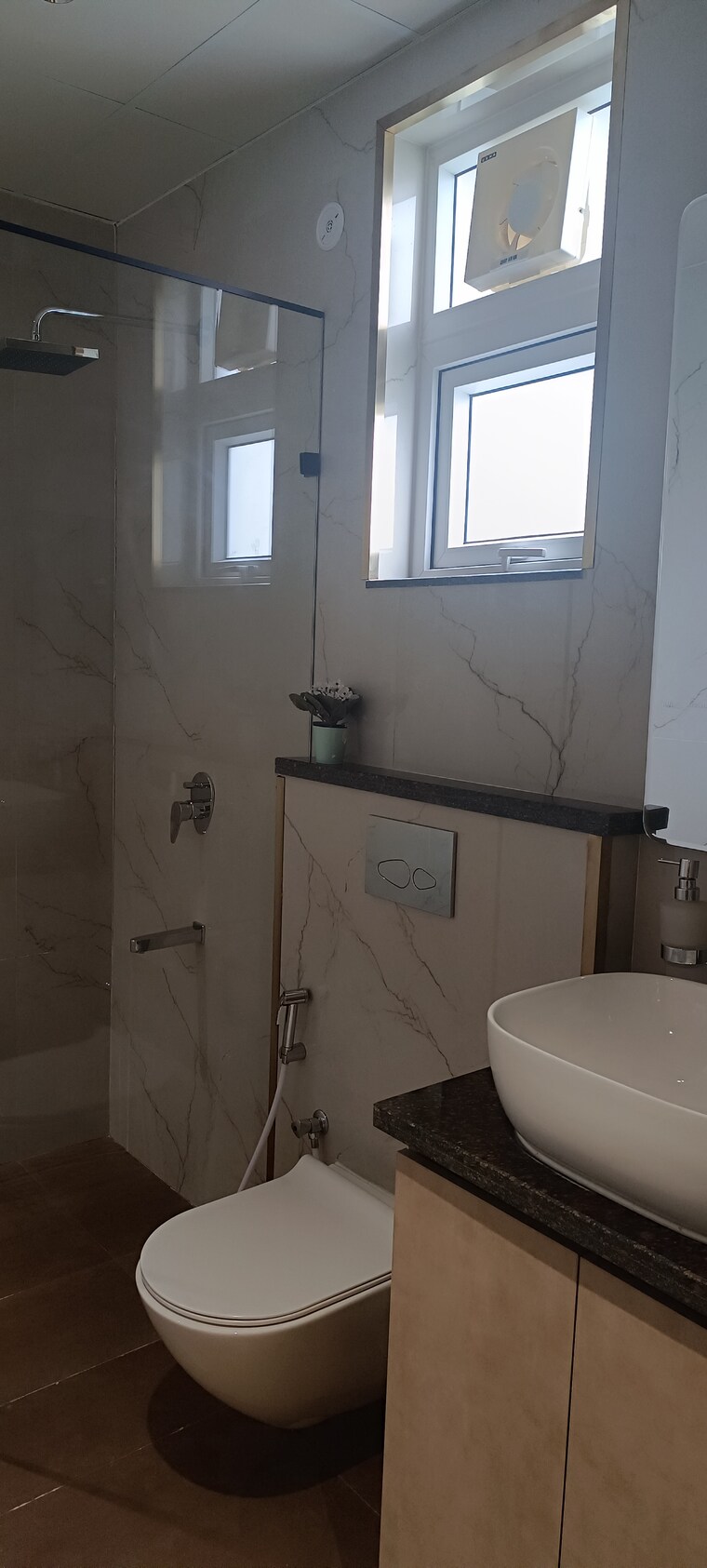 Bathroom, jashn-elevate 3 Bedroom 999 Sq.Ft. Apartment In Sushant Golf City Lucknow 9472952
