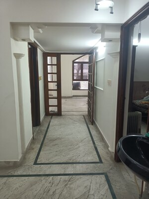 Living Room in 3 BHK Builder Floor at Chitra Vihar – for Rent